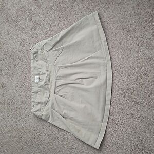 Girls uniform khaki skort